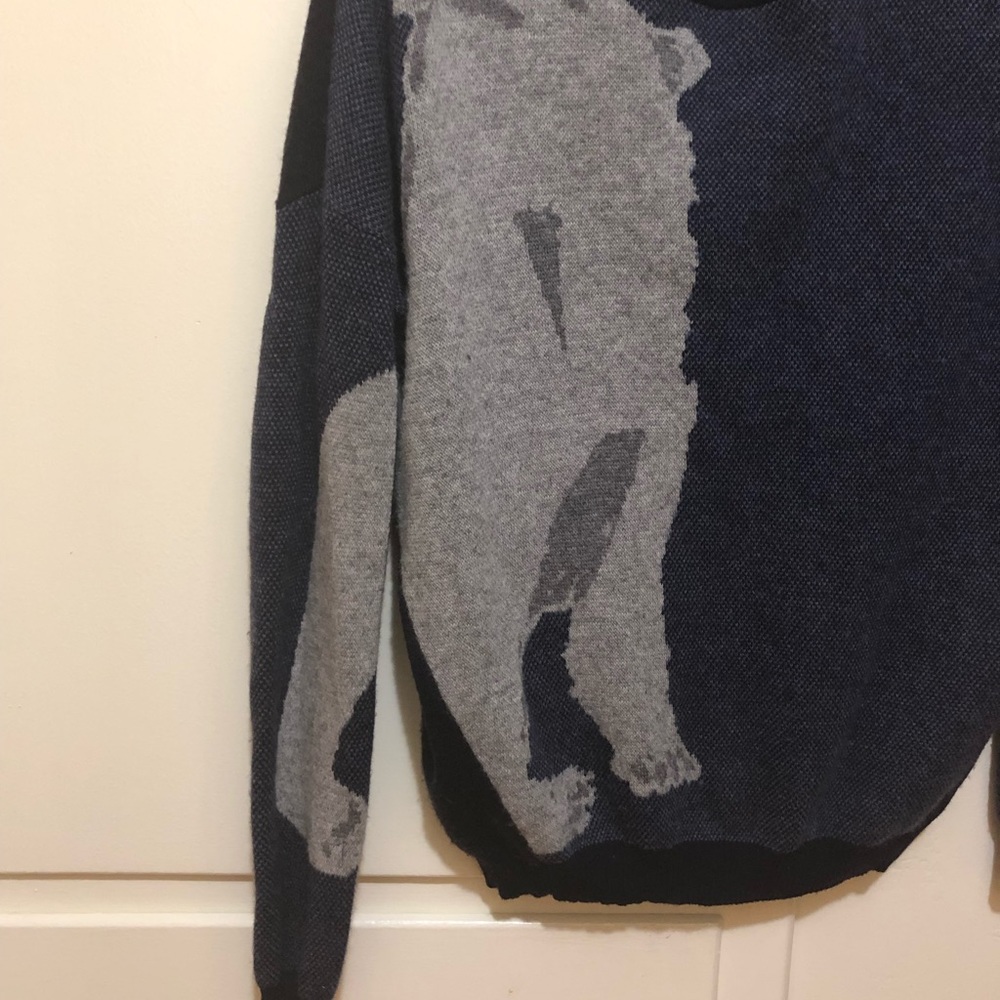Weekend Max Mara wool polar bear sweater